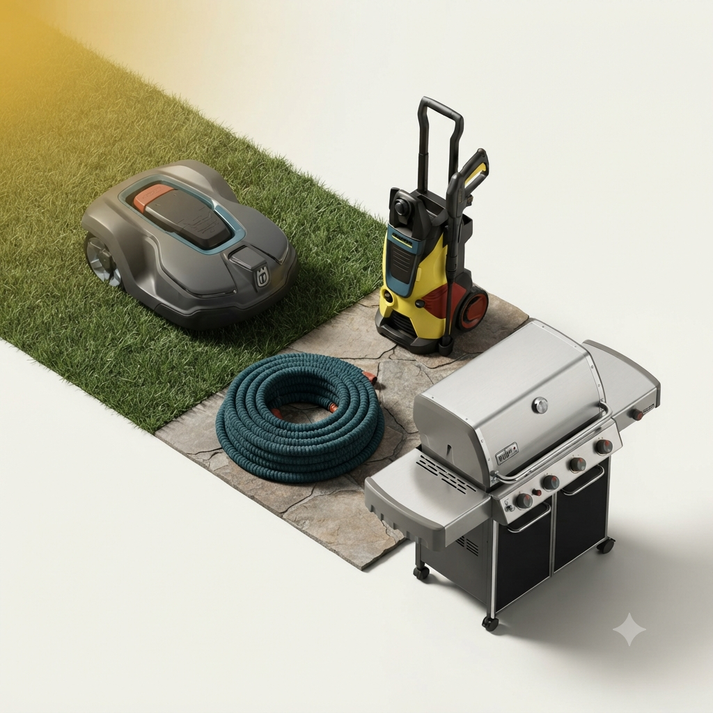 Jardin & Extérieur. Maîtrisez vos espaces extérieurs sans effort.