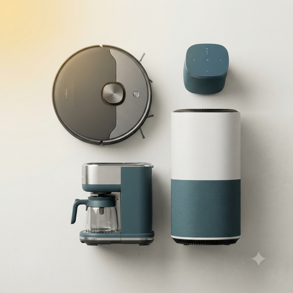 Maison & Domotique : L’équipement intelligent au service de votre confort.Robots, cuisine, bien-être et organisation : notre sélection des meilleurs produits Amazon pour optimiser votre intérieur.